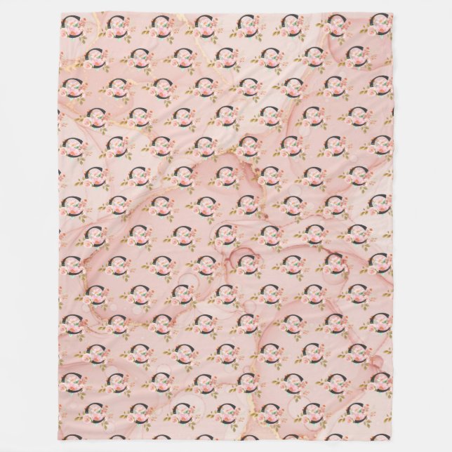 Cobertor De Velo Letra C (Frente)