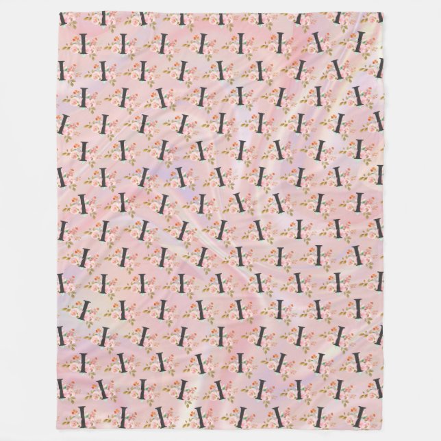 Cobertor De Velo Letra I (Frente)