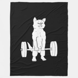 Cobertor De Velo Levantamento De Peso De Gatos E Giro
