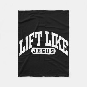 Cobertor De Velo Levante Como Jesus Camiseta Divertida de Treino de