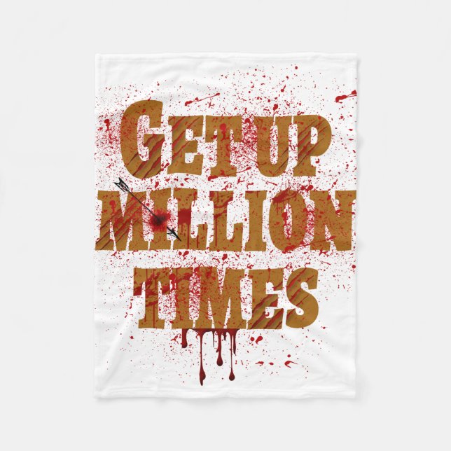 Cobertor De Velo Levante Milhões de Vezes| Os melhores presentes in (Frente)