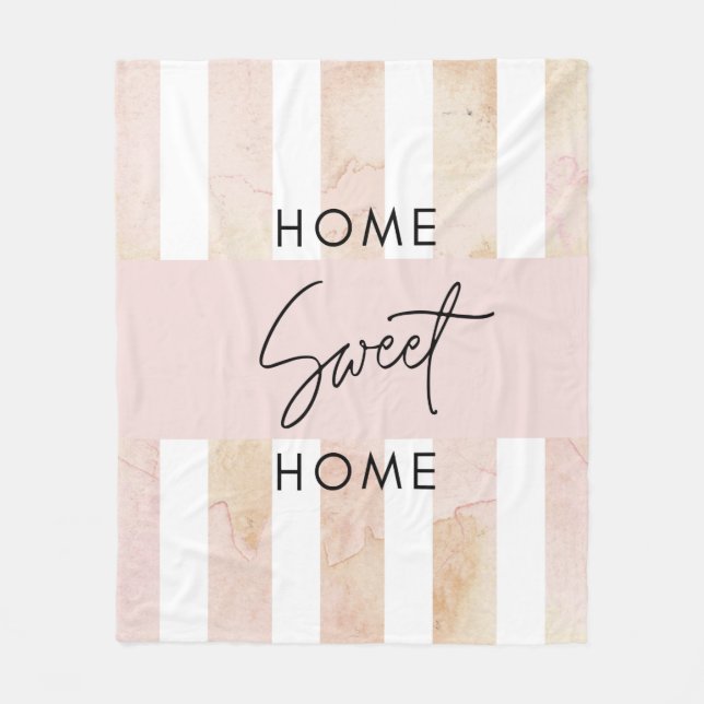 Cobertor De Velo Leve para casa doce (Frente)