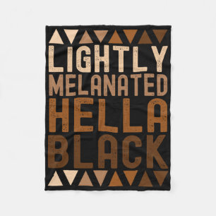 Cobertor De Velo Levemente Melanizado Hella História Negra Melanina