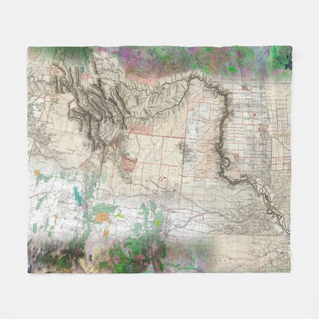 Cobertor De Velo Lewis e Clark (Frente (Horizontal))