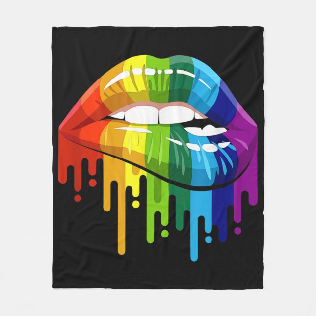 Cobertor De Velo LGBT Orgulho gay (Frente)