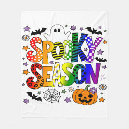 Cobertor De Velo LGBTQ Arco-íris Temporada Assustadora Halloween
