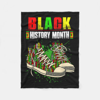 Cobertor De Velo Liberdade Melanina Preto Orgulhoso África Sapatos 