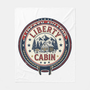 Cobertor De Velo Liberty Aviator Patriótico Patriótico Aviação Vint