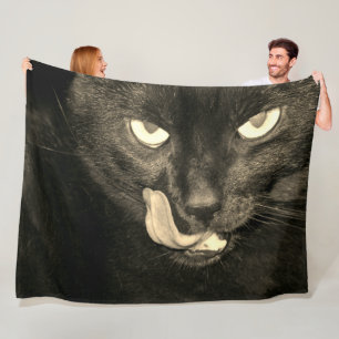 Cobertor De Velo Licenciamento de Gato Preto