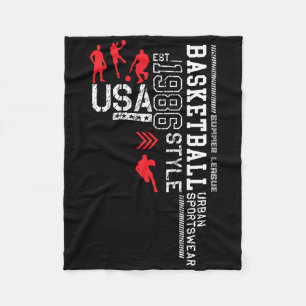 Cobertor De Velo Liga de Verão Usa-Nba de Basquete