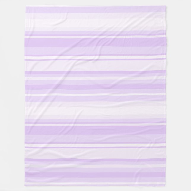 Cobertor De Velo Lilac stripes (Frente)