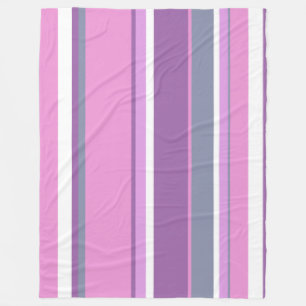 Cobertor De Velo Lilac stripes