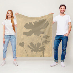 Cobertor De Velo Limão Moderno da Natureza Foral Artística Secura D