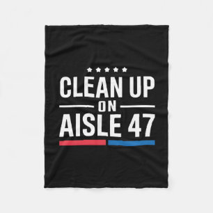 Cobertor De Velo Limpar na Prateleira 47 Impeach 47 Anti Trump Pres