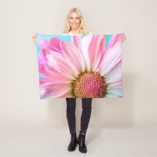 Cobertor De Velo Linda Flor Rosa Fechar Foto