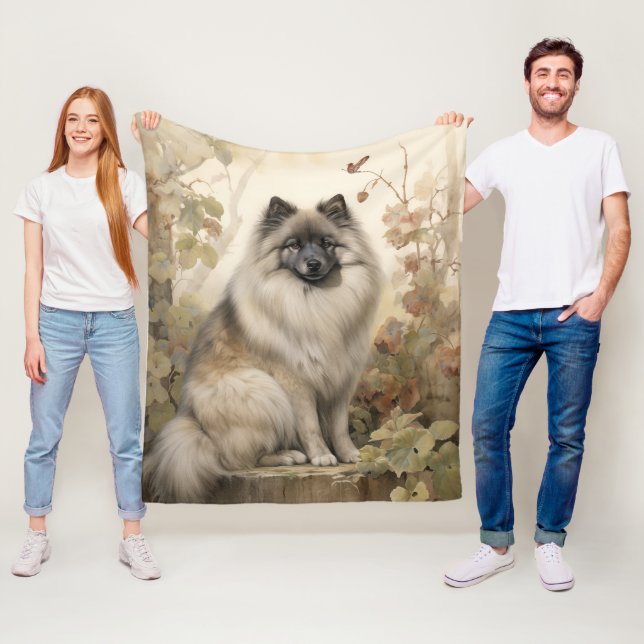 Cobertor De Velo Linda Keeshond (In Situ)
