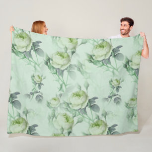 Cobertor De Velo Linda Vintage Floral