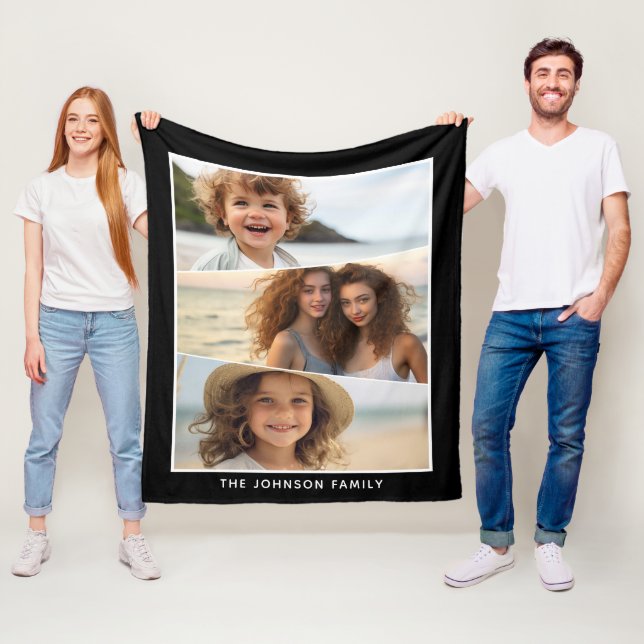 Cobertor De Velo Linhas de Diagonal de Bloqueio de Colagem de Fotos (In Situ)