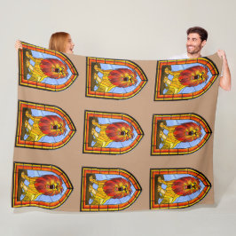 Cobertor De Velo Lion de vidro retido