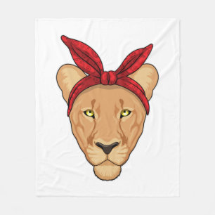 Cobertor De Velo Lioness com Bandana