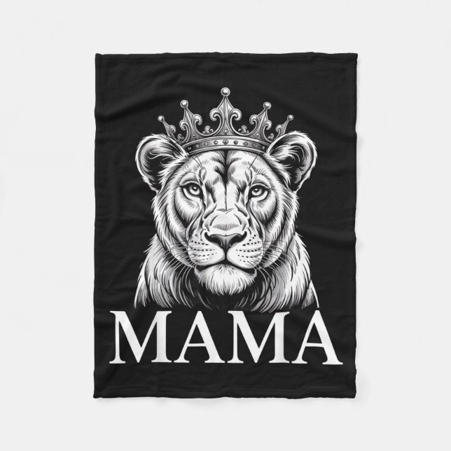 Cobertor De Velo Lioness Mama Lion Animal Lioness Women Lioness  (Frente)