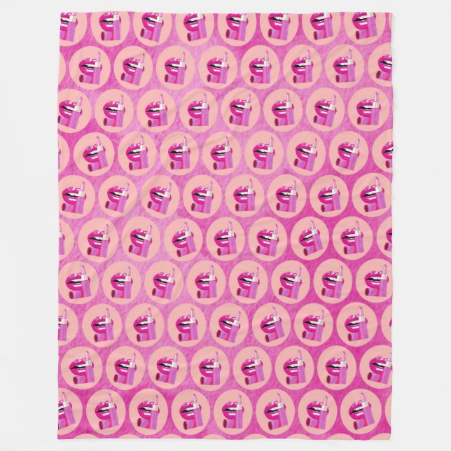 Cobertor De Velo Lips (Frente)