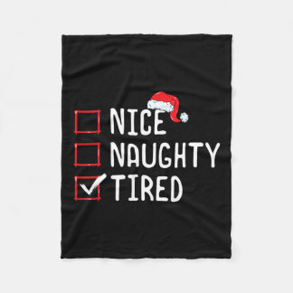Cobertor De Velo Lista de natal malvada