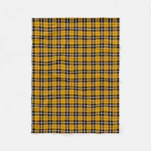 Cobertor De Velo Listra branca/preta Dourado/amarelo