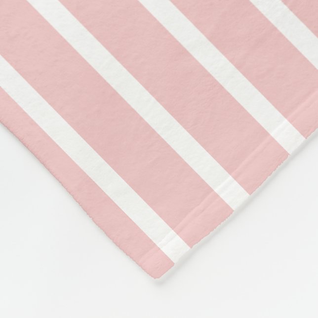 Cobertor De Velo Listra Rosa e Branca (Quina)