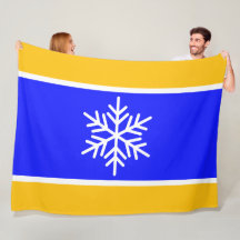 Listras Brancas Laranja Amarelo Azul Brilhante Flo