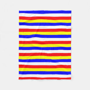 Cobertor De Velo listras da bandeira de Cabo Verde padrão símbolo p