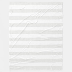 Cobertor De Velo Listras de linho cinzentas macias do olhar