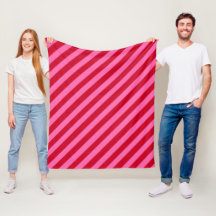 Listras de Peppermint de Natal Rosa e Vermelho