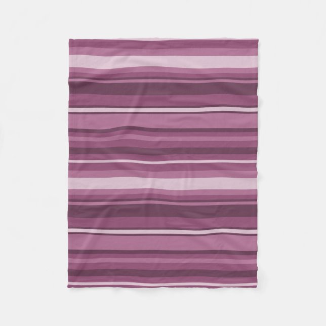 Cobertor De Velo Listras Mauve (Frente)