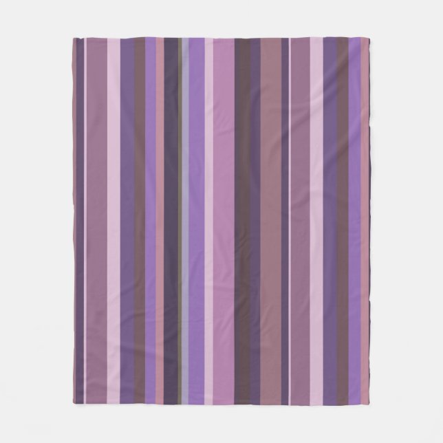 Cobertor De Velo Listras verticais Mauve (Frente)