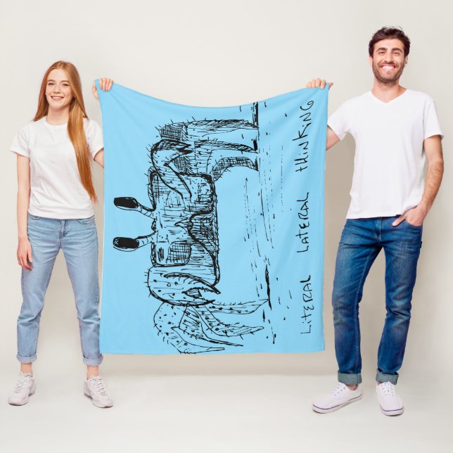 Cobertor De Velo Literal Lateral Thinking (In Situ)