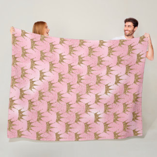 Cobertor De Velo Lítima de Sereia Rosa