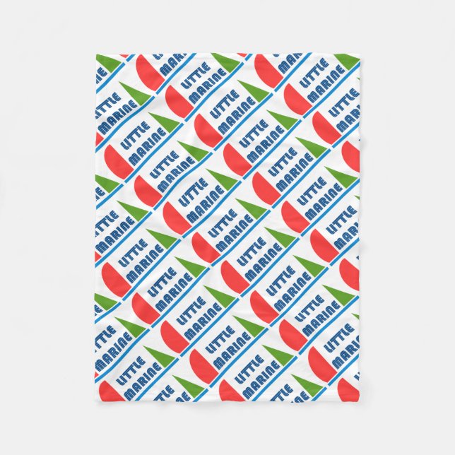 Cobertor De Velo little marina (Frente)