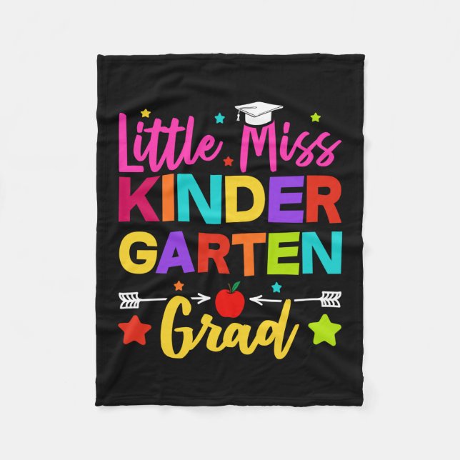 Cobertor De Velo Little Miss Kindergarten (Frente)