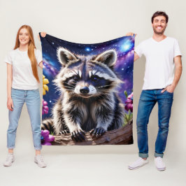 Cobertor De Velo Little Raccoon