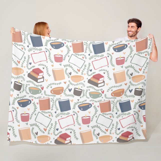 Cobertor De Velo Livros, Velas E Chá (In Situ)