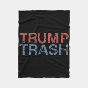 Cobertor De Velo Lixo do Trump 2025 Retro Grunge Vintage Lixo Para 