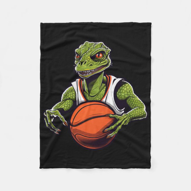 Cobertor De Velo Lizards Basball (Frente)