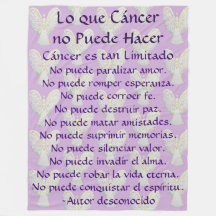Lo que Cáncer no Puede Hacer Angel Chemo