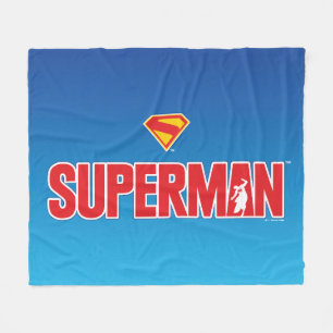 Cobertor De Velo Logotipo clássico do Super-Homem