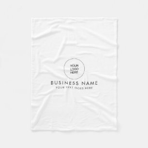 Cobertor De Velo Logotipo da sua empresa Adicionar texto Modelo per