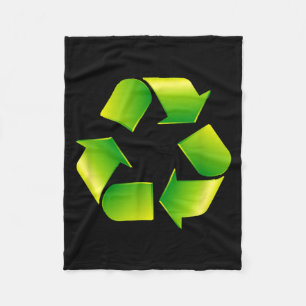 Cobertor De Velo Logotipo de reciclagem Símbolo de reciclagem Dia d