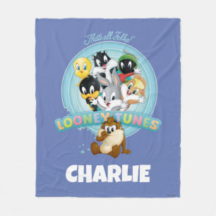 Cobertor De Velo Logotipo do Baby LOONEY TUNES™ É Só Isso, Pessoa