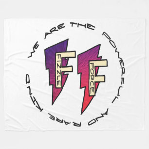 Cobertor De Velo Logotipo Fizzle Force