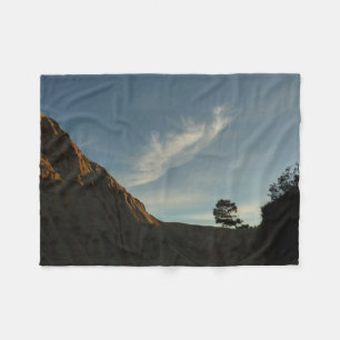 Cobertor De Velo Lone Torrey Pine California Sunset Landscape